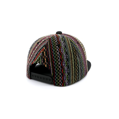 【ML】手縫刺繍＆桐生織MIXCAP：01