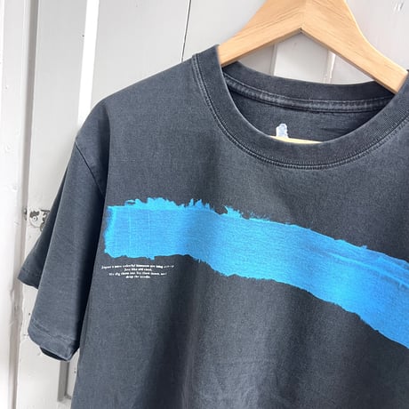 【Lsize】VINTAGE like HAND print T-shirts : 01