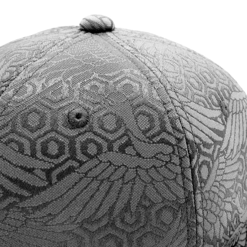 NISHIJINBLACK CAP :黒鶴 | W@NDERFABRIC®ONLINESTORE NISHIJINBLACK CAP :黒鶴 | W@NDERFABRIC®ONLINESTORE
