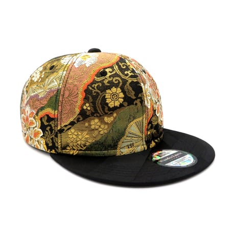【3L】JAPAN KIMONO OBI CAP:0227 ONESIZE一点もの 再販不可　裏地赤着物