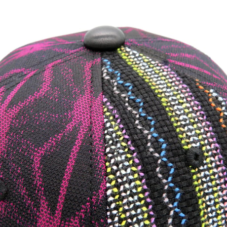 【ML】手縫刺繍＆KIMONO&ラムレザーMIXCAP2023：02
