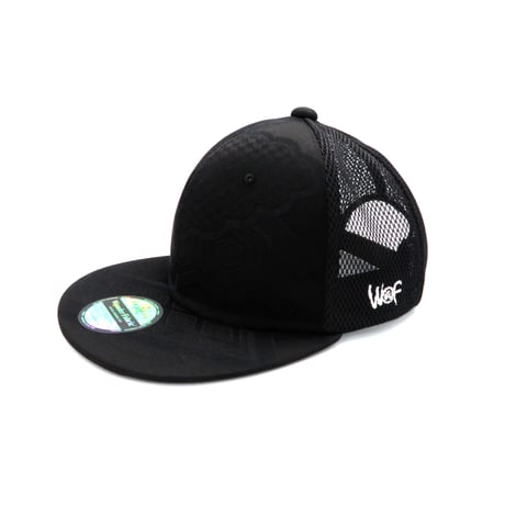 KIMONO OBI MESH CAP：ALL BLACK 206261