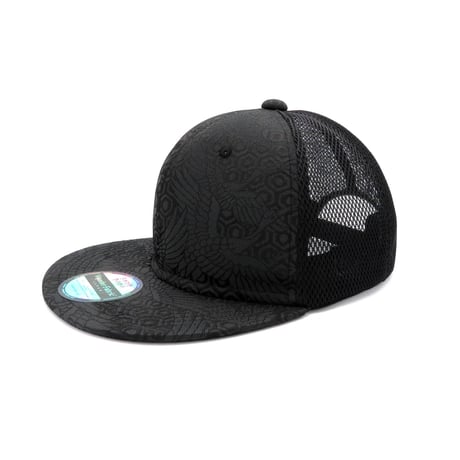 NISHIJINBLACK”MESH”CAP：TSURU