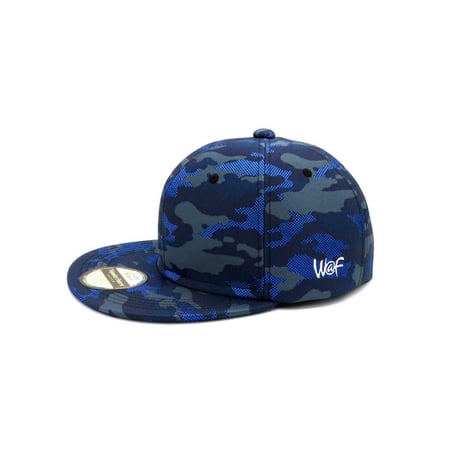 NISHIJIN CAMO CAP:BLUE