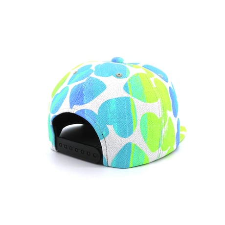 【XL】KYOTO・TANGO CHIRIMEN HAND PRINT CAP:602