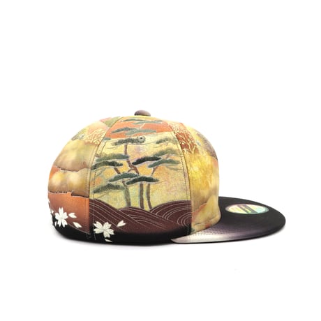 【ML】手描き JAPAN KIMONO  CAP:240124【神ライン】
