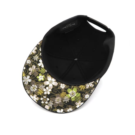 NISHIJINBLACK CAP x ツバ裏KIRYUORI桜