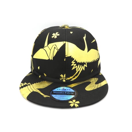 煌ＣＡＰ-GoldLeafCAP-鶴-TSURU-』