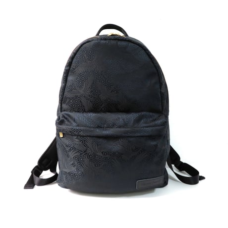 NISHIJIN BLACK BACKPACK 黒鶴