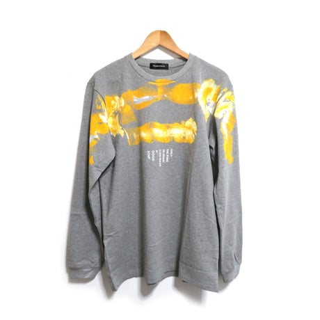 【Lsize】LONGT-SHIRT:HAND PRINT 04