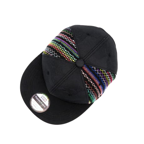 【ML】手縫刺繍＆桐生織MIXCAP：03