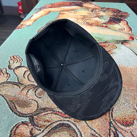 JAPAN KIMONO OBI CAP:ALLBLACK