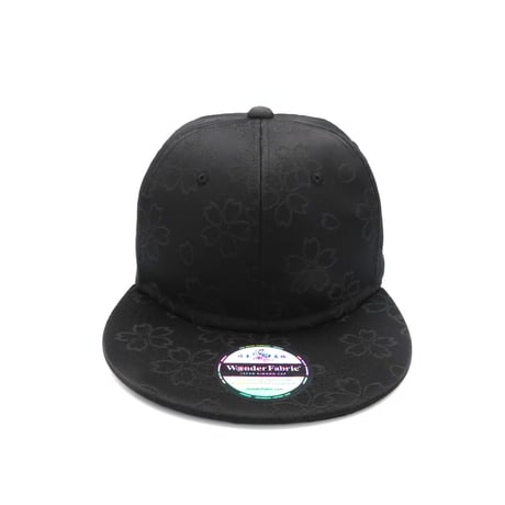 KIMONO OBI CAP：ALLBLACK SAKURA