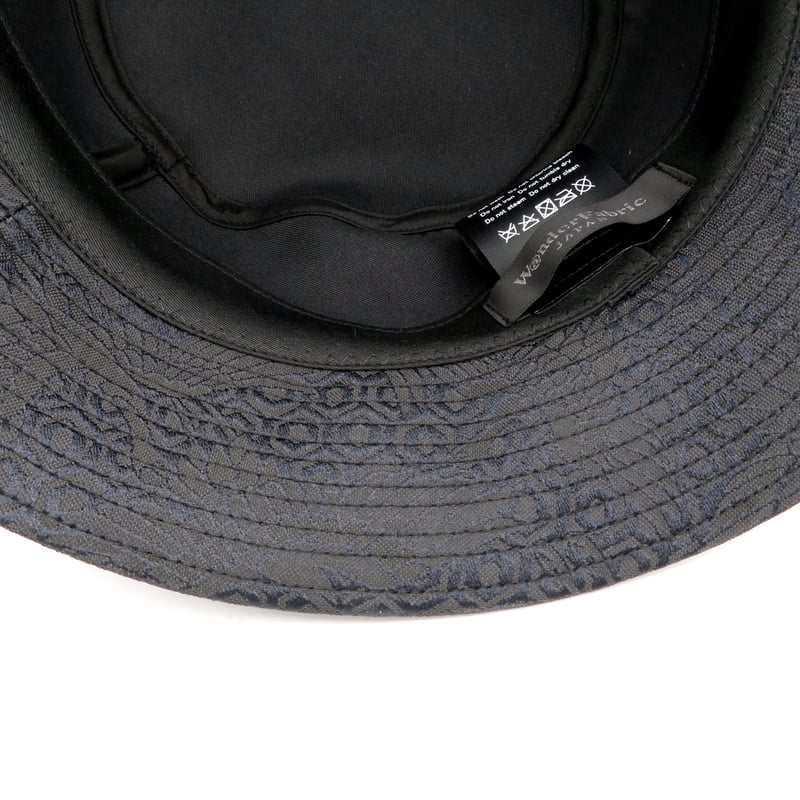 帽子 naojin NISHIJINBLACK HAT 2.0 | W@NDERFABRIC®ONLINESTORE