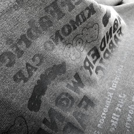 VINTAGE like HAND print T-shirts : FABRIC MIX Design　7/22まで