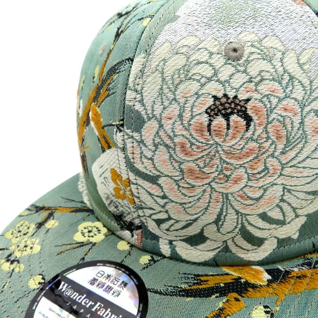 【XL】JAPAN KIMONO OBI CAP:25101 一点物