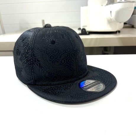 【S】手縫刺繍ｘNISHIJINBLACK CAP
