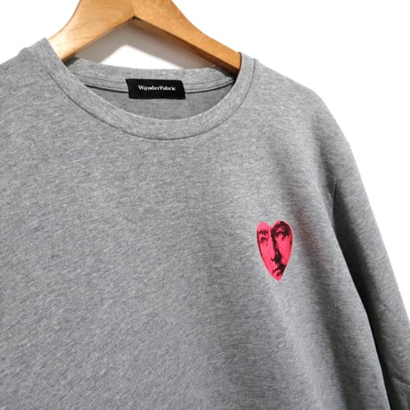 【Lsize】LONGT-SHIRT:HAND PRINT 02