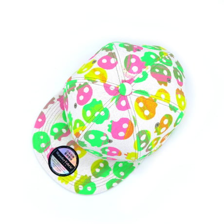 【XL】KYOTO・TANGO CHIRIMEN HAND PRINT CAP:601