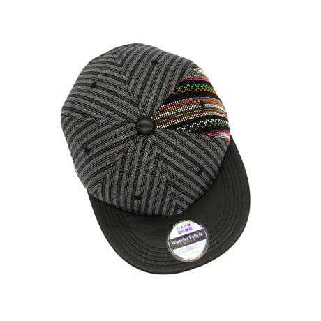 【ML】手縫刺繍＆尾州SILKWOOL&ラムレザーMIXCAP2023：03
