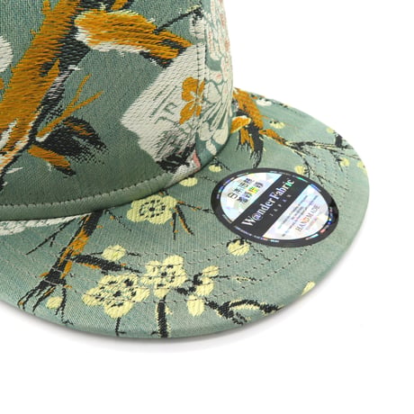 【XL】JAPAN KIMONO OBI CAP:25101 一点物
