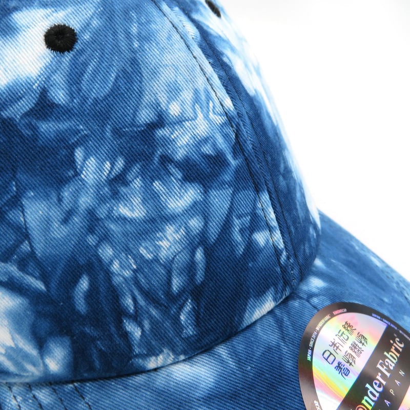 I ZOME CAP 武州藍染 カーブツバ | W@NDERFABRIC®ONLINESTORE