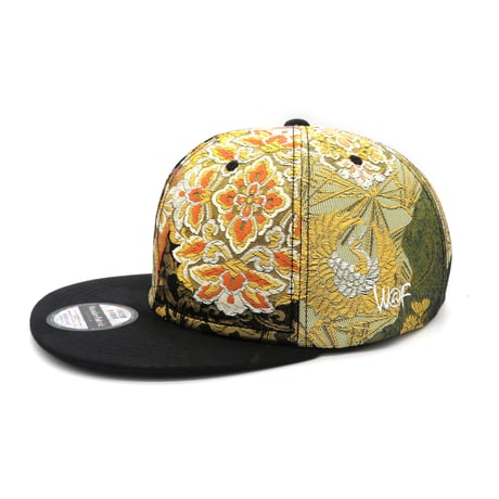 【3L】JAPAN KIMONO OBI CAP:0227 ONESIZE一点もの 再販不可　裏地赤着物