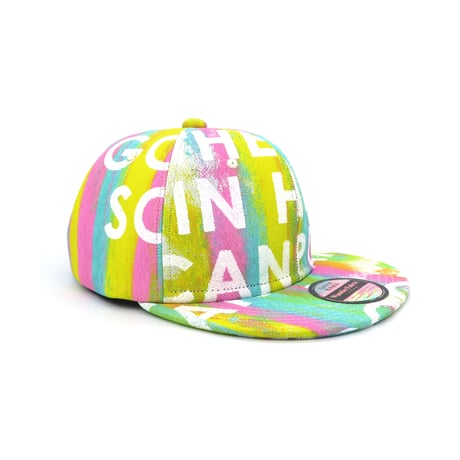 【ML】KYOTO・TANGO CHIRIMEN HAND PRINT CAP
