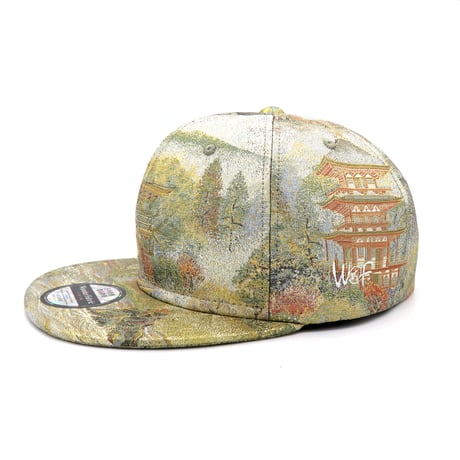 【XL】PureGold & Platinum KIMONOOBI CAP:一点物 再販不可 【純金＆プラチナ糸混合・最高級帯】