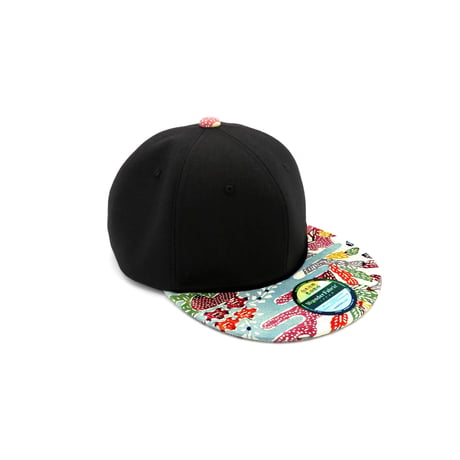 BLACK＆RYUKYUBINGATA CAP-ML-