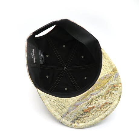 【XL】PureGold & Platinum KIMONOOBI CAP:一点物 再販不可 【純金＆プラチナ糸混合・最高級帯】