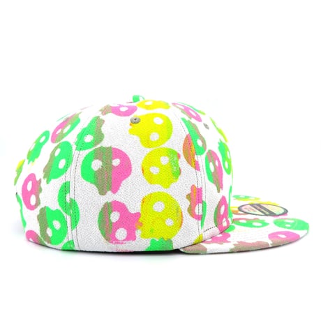【XL】KYOTO・TANGO CHIRIMEN HAND PRINT CAP:601