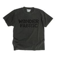 VINTAGE like HAND print T-shirts : W@NDERFABRIC BLACKprint　7/22まで
