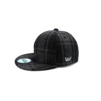 BISHU KESHICHI WOOL CAP：CHARCOAL 尾州毛七ウール