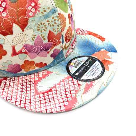 【ML】FURISODE SILK KIMONO CAP:0710一点物・再販不可