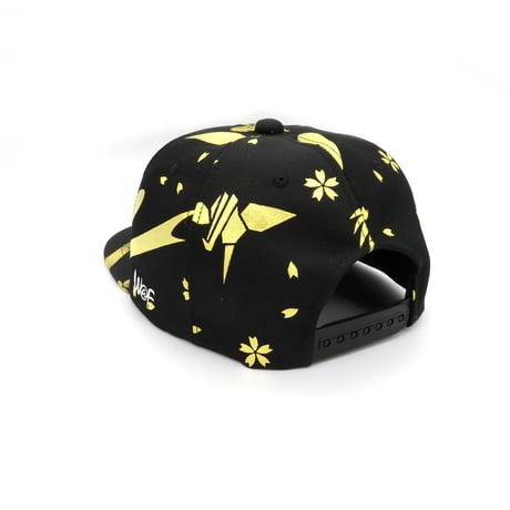 煌ＣＡＰ-GoldLeafCAP-鶴-TSURU-』