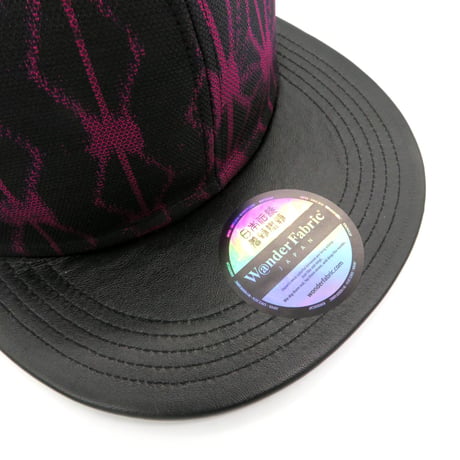 【XL】手縫刺繍＆KIMONO&ラムレザーMIXCAP2023：02