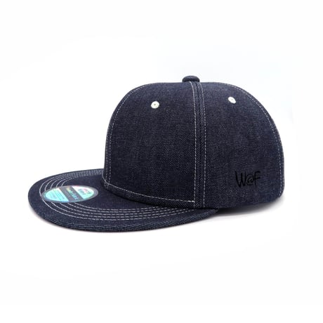 OKAYAMA DENIM CAP：INDIGO (White Stitch)