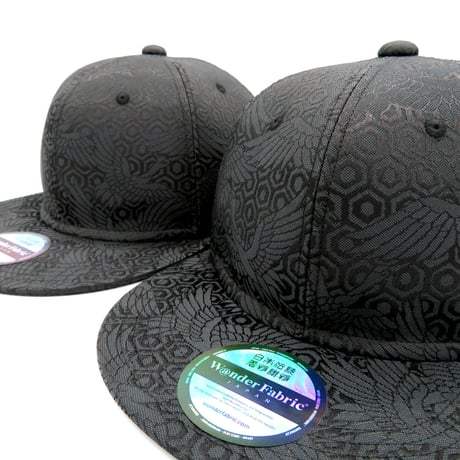【殿堂No.1 / 01】 NISHIJINBLACK CAP ：黒鶴