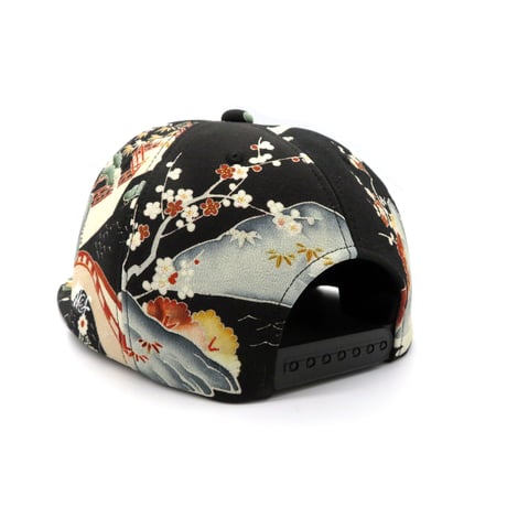 【XL】TOMESODE SILK KIMONO CAP:12093完全一点物・再販不可