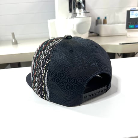 【XL】手縫刺繍ｘNISHIJINBLACK CAP