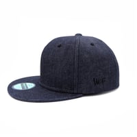 OKAYAMA DENIM CAP：INDIGO (BLACK Stitch)