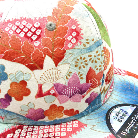 【ML】FURISODE SILK KIMONO CAP:0710一点物・再販不可