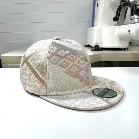 （ML）JAPAN KIMONO OBI CAP プラチナ糸使用