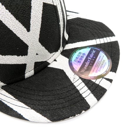 【XL】KYOTO・TANGO CHIRIMEN HAND PRINT CAP:505