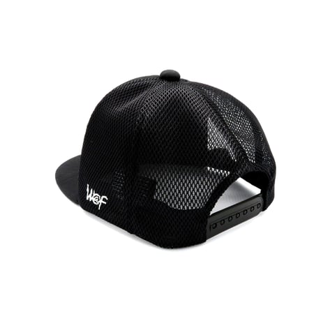 KIMONO OBI MESH CAP：ALL BLACK 20615