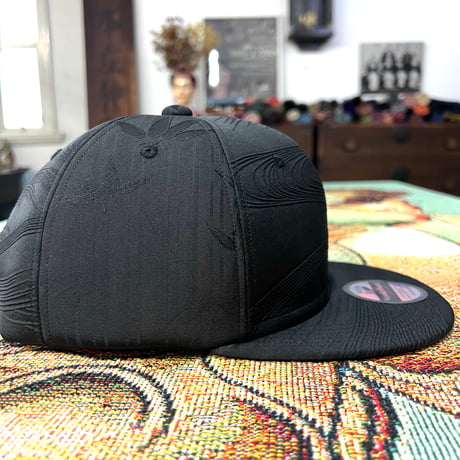 ALLBLACK KIMONO MIX CAP
