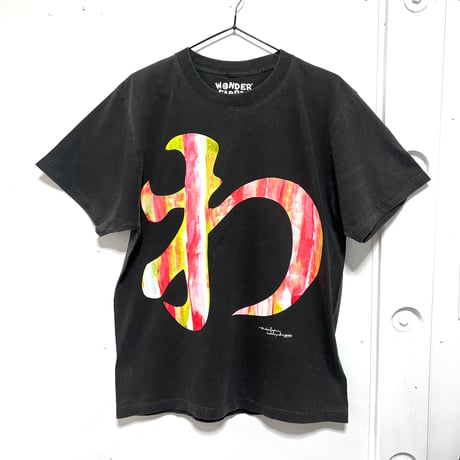 【Msize】VINTAGE like HAND print T-shirts : わ･ん･ふぁ･ぶ再販不可