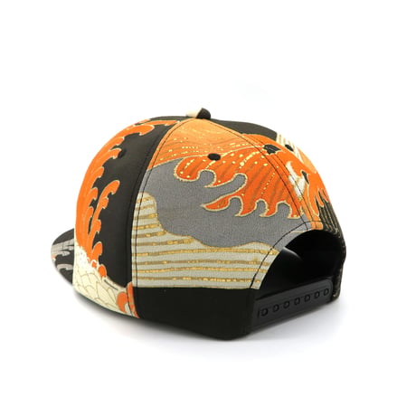 【XL】TOMESODE SILK KIMONO CAP:12092完全一点物・再販不可
