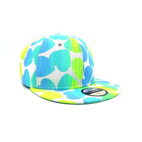 【XL】KYOTO・TANGO CHIRIMEN HAND PRINT CAP:602